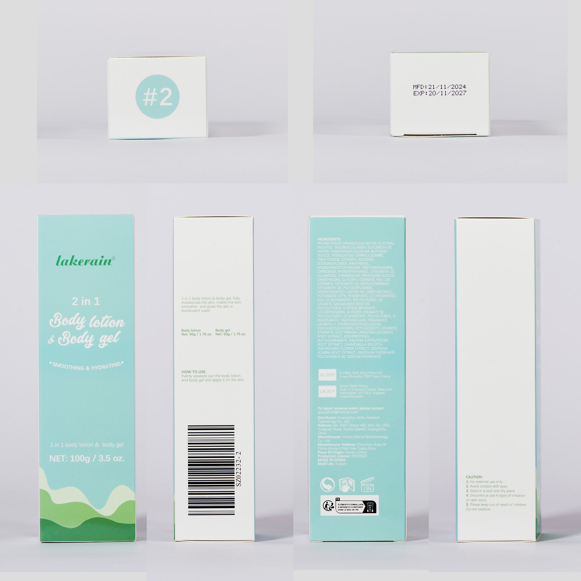 Two-in-one Body Lotion - Dry Skin - Hydrating