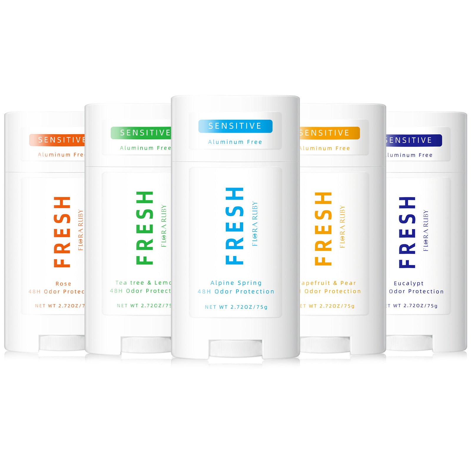 75g Underarm Deodorant Sticks Aluminum-free