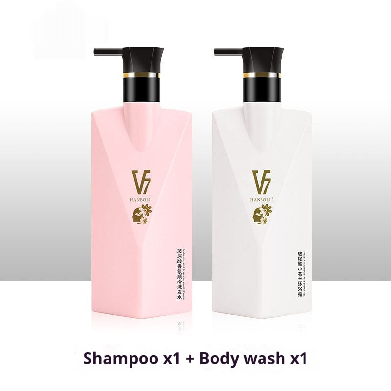 Hyaluronic Acid Shampoo Conditioner Body Wash And Hair Mask Care Set